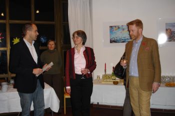 Begrüßung des Freiherrn Knigge durch Stadtrat Gräff