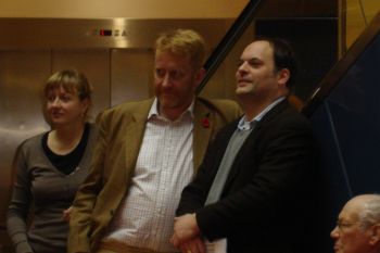 Moritz Freiherr Knigge und sein Co-Autor Michael Schellberg Moritz Freiherr Knigge und Michael Schellberg