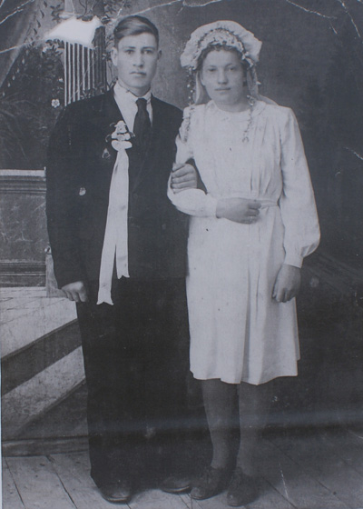 Ein Hochzeitspaar