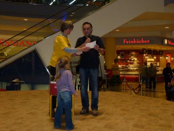 Auslosung des Gewinners